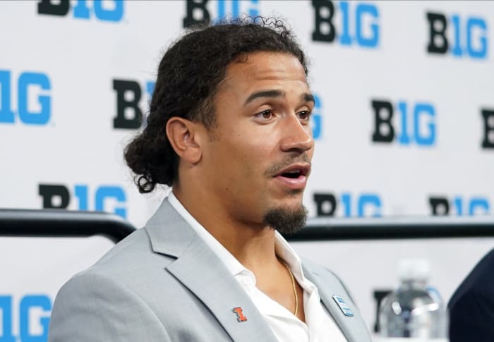 Sydney Brown 2022 media days